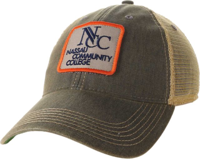 Nassau Community College Patch Trucker Cap