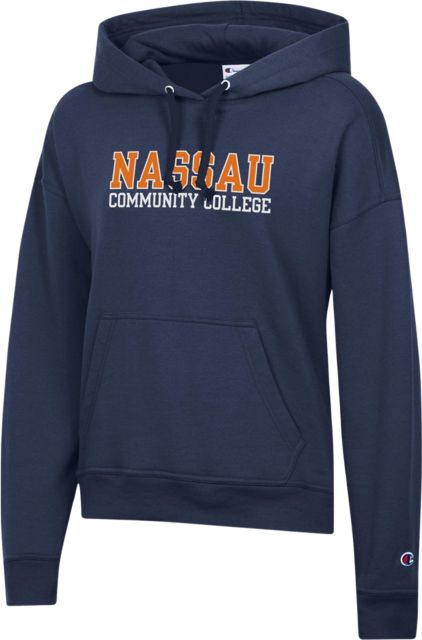 Nassau Community College Women's Powerblend Hooded Sweatshirt