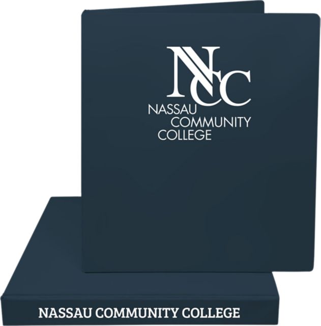Nassau Community College 1'' Vinyl Binder