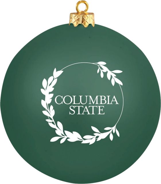 Columbia State Community College Round Shatterproof Ornament