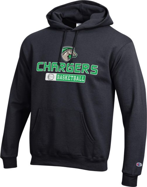 Columbia State Community College Chargers Eco Powerblend Basketball Hooded Sweatshirt
