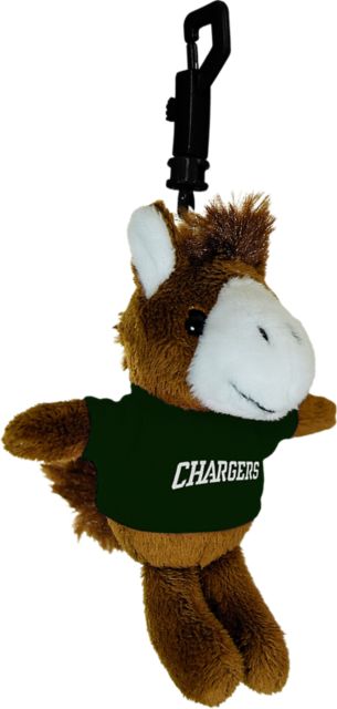 Columbia State Community College Chargers Plush Keychain with Tee
