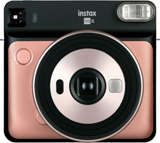 Fuji instax SQ6 Instant Film Camera - Blush Gold - ONLINE ONLY