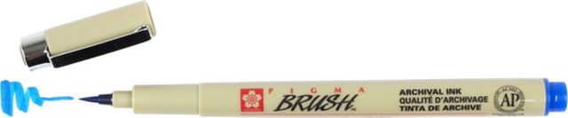 BRUSH PEN BLUE