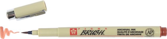 BRUSH PEN BROWN