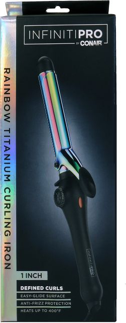 Infiniti pro rainbow titanium deals curling iron