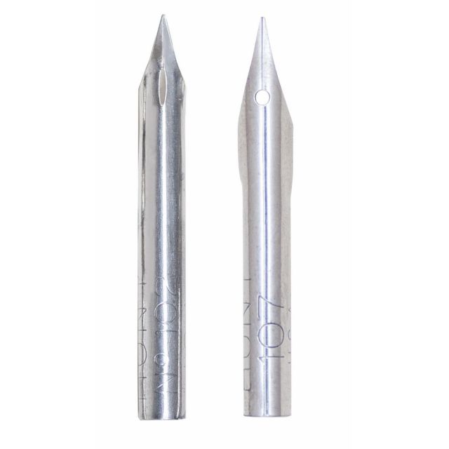 NIB PEN POINT FLEX NUMBERS 102 AND 107 2-PACK CARDED