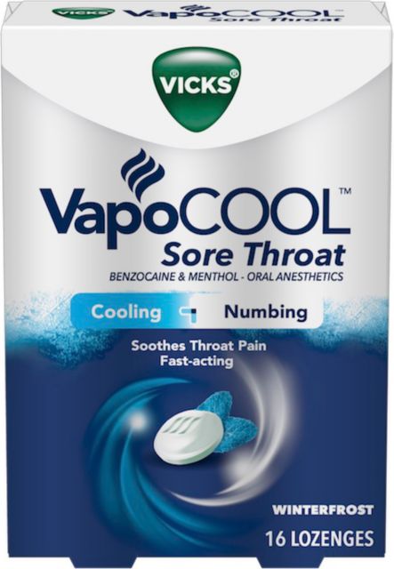 VICKS VAPOCOOL LOZENGE 16CT