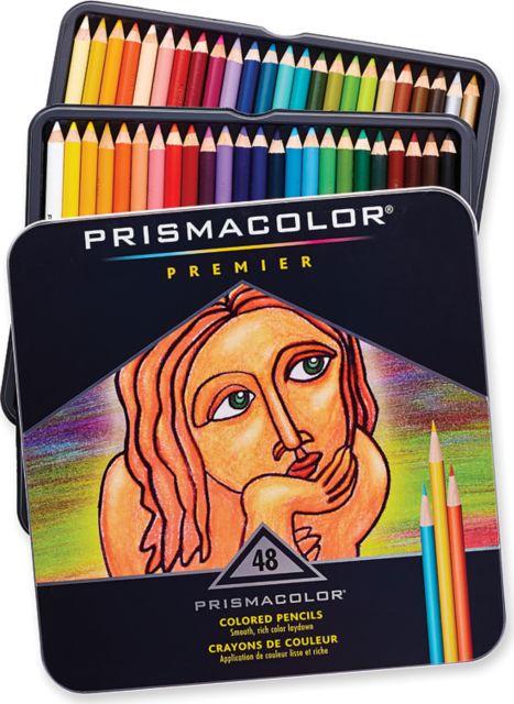 Prismacolor Premier Thick Core Colored Pencil 48 Ct Set: Palomar