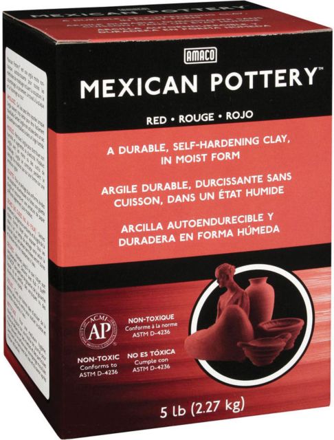 CLAY MEXICAN POTTERY 5LB X-119