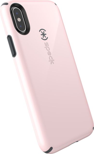 Speck Smartphone Case- iPhone X Candyshell  (Quartz Pink/Slate Grey)