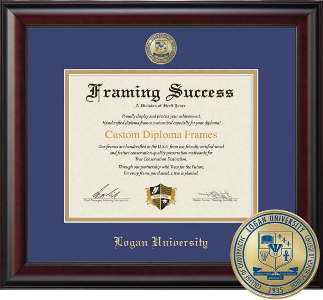 Logan University 8.5'' x 11'' Classic Diploma Frame