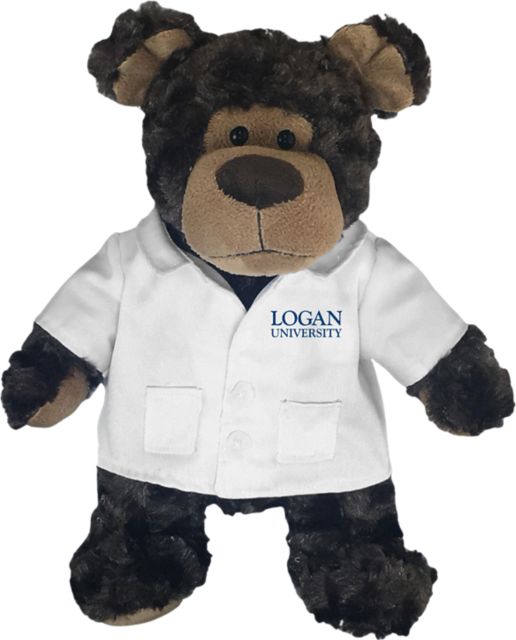 Logan University 11'' Plush Bear with Lab Coat