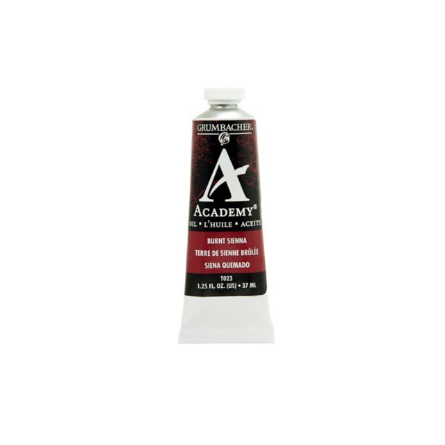 ACADEMY OIL 37ML BURNT SIENNA