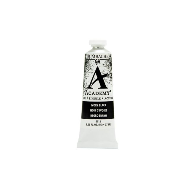 ACADEMY OIL 37ML IVORY BLACK