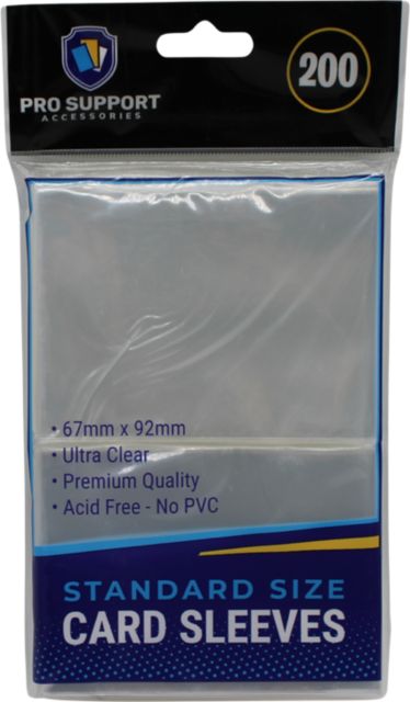 Card Sleeves 200 Count