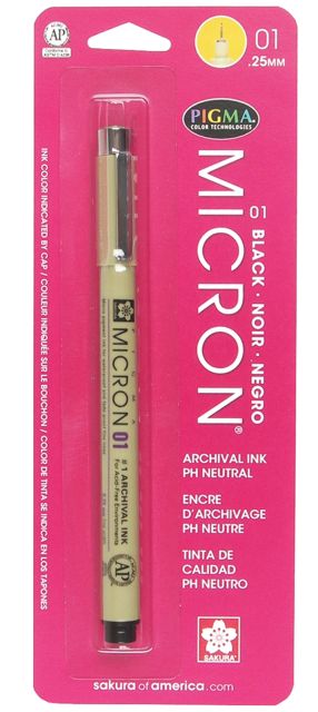 MICRON PEN .25MM BLACK