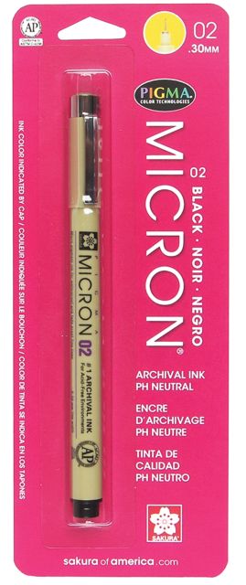 Sakura Micron Pen 02 - .30Mm Red - MICA Store