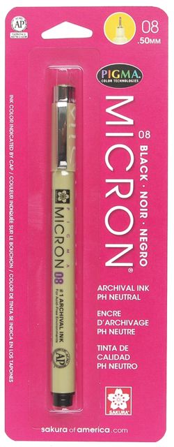 MICRON PEN .50MM BLACK