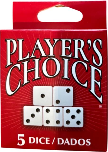 Dice Players Choice Gaming 5Ct