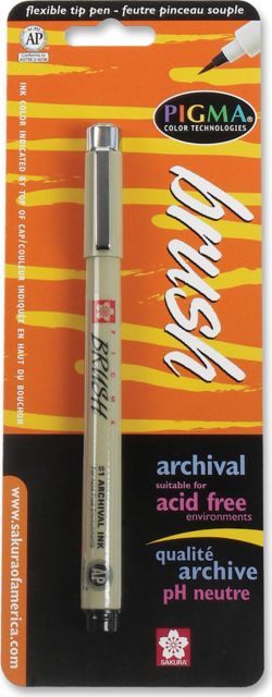 PIGMA BRUSH PEN BLACK