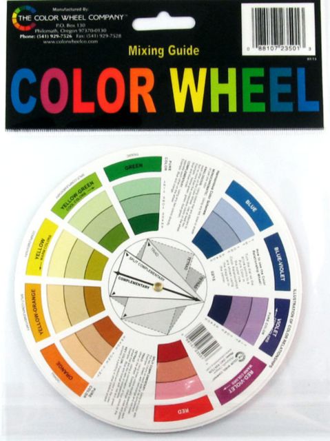 The Color Wheel Co. Pocket Color Wheel - 5-1/8-inch - Craft Warehouse