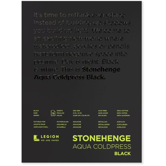 Stonehenge Wired Pad 11x14 White