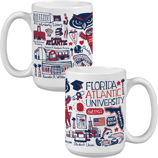 Florida Atlantic University Julia Gash 15 oz. Mug