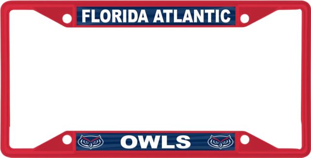 Florida Atlantic University Owls License Plate Frame
