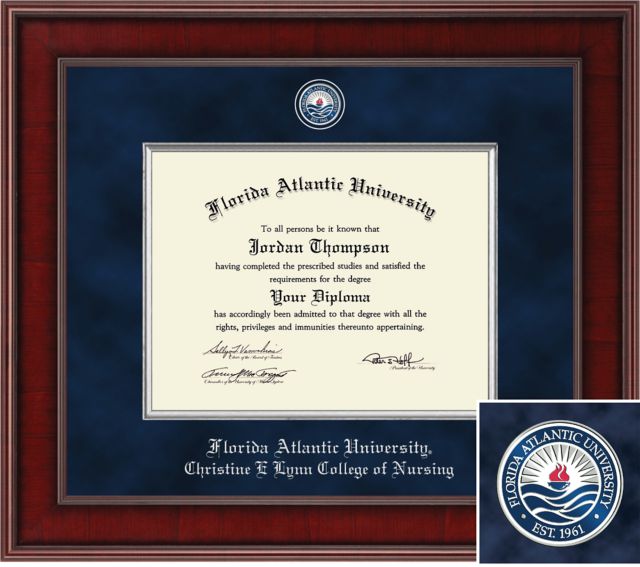 Church Hill Classics Presdntl Diplm Frm. Christine E. Lynn College Of Nrsng Asscs, Bachlrs, Masters, PhD - ONLINE ONLY