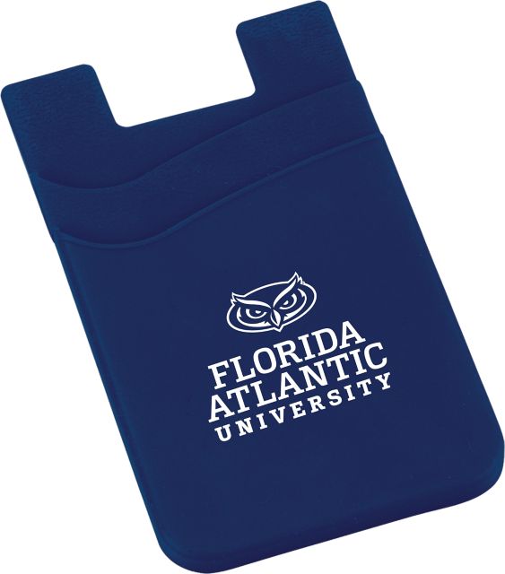 Florida Atlantic University Silicone Card Wallet