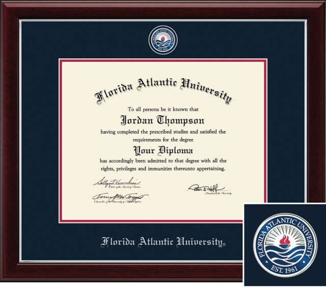 Florida Atlantic University 11 x 14 Diploma Frame