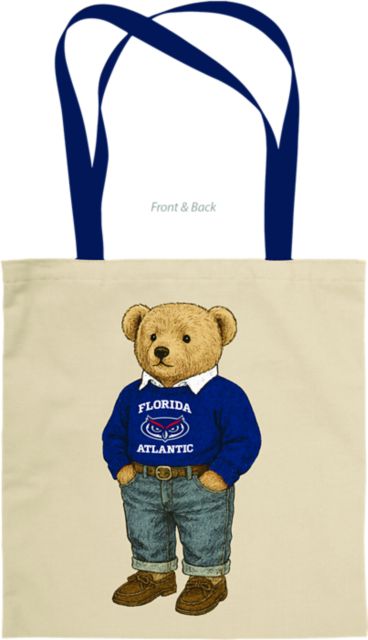 Florida Atlantic University Bear Tote Bag
