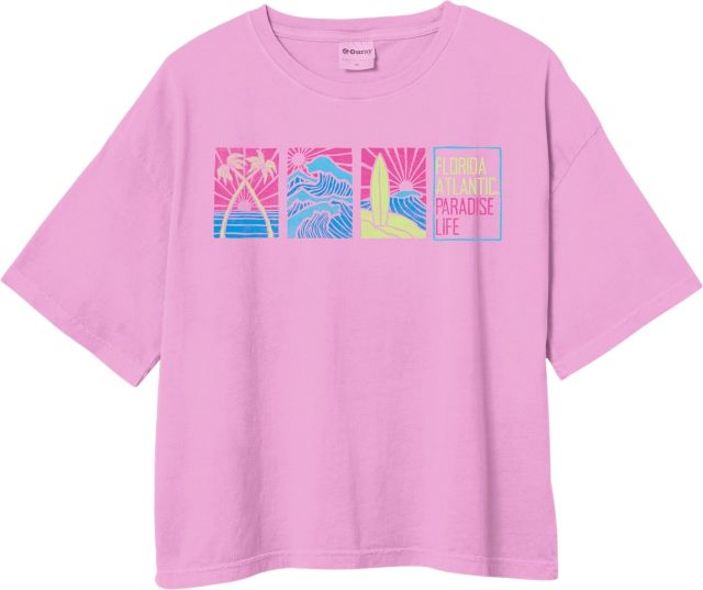 Florida Atlantic University Women's Midi Short Sleeve T-Shirt