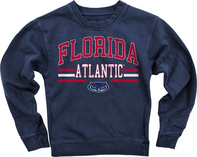 Florida Atlantic University Owls Youth Crewneck Sweatshirt