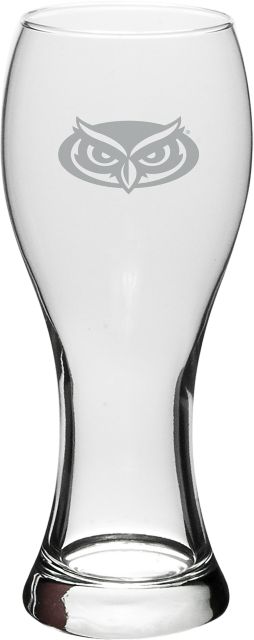 Florida Atlantic University Owls Pilsner Classic Glass