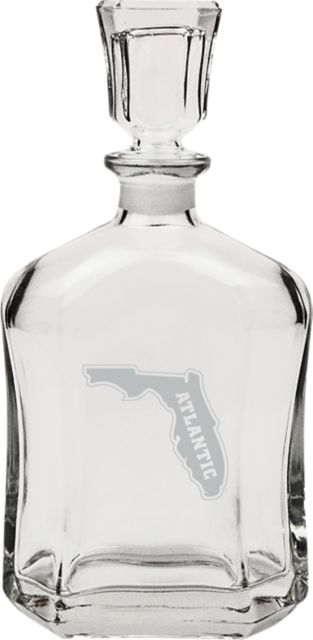 Florida Atlantic University Whiskey Decanter