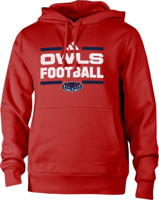 Florida Atlantic University Owls Football Fleece Hooded Sweatshirt