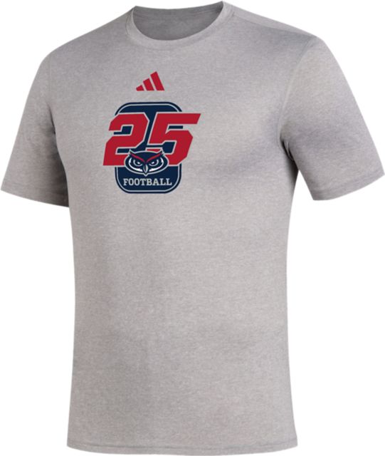 Florida Atlantic University 25 Years of Football Short Sleeve T-Shirt