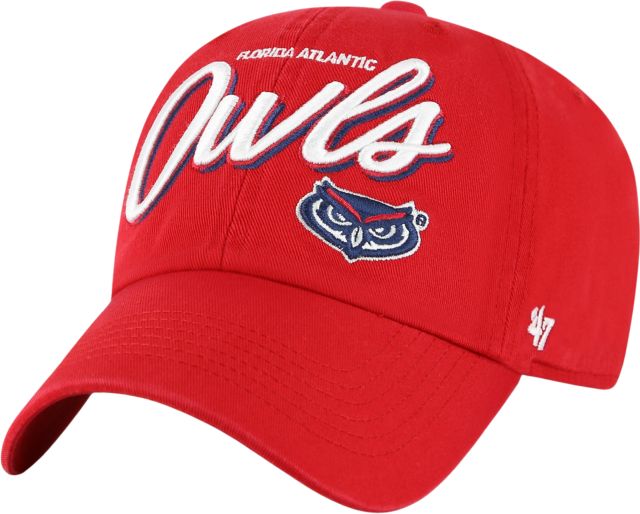 Florida Atlantic University Women's Cleanup Adjustable Cap