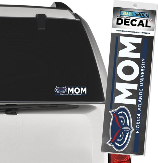 Florida Atlantic University Owls Mom Decal