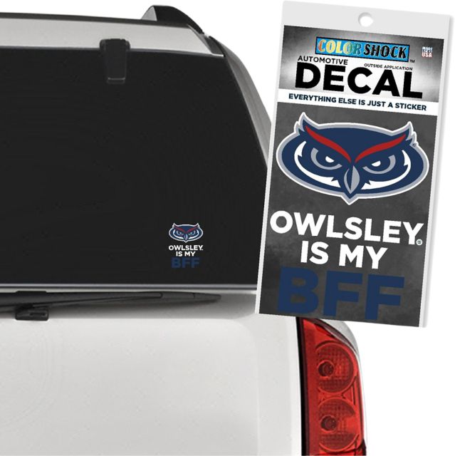Florida Atlantic University BFF Decal