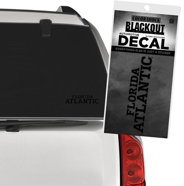 Florida Atlantic University Decal