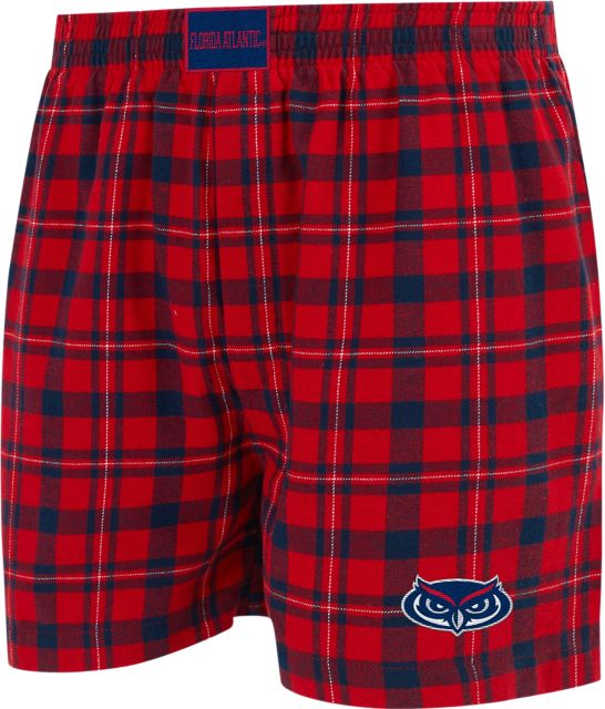 Florida Atlantic University Owls Flannel Boxers