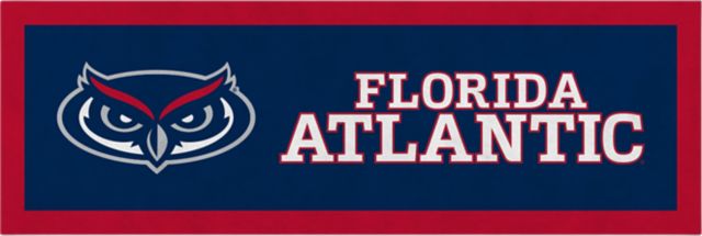 Florida Atlantic University Owls 12" x  36" Horizontal Banner