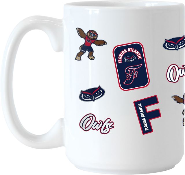 Florida Atlantic University 15oz Dreamweave Sublimated Mug