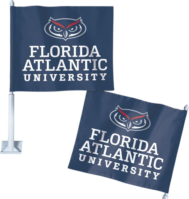 Florida Atlantic University Car Flag