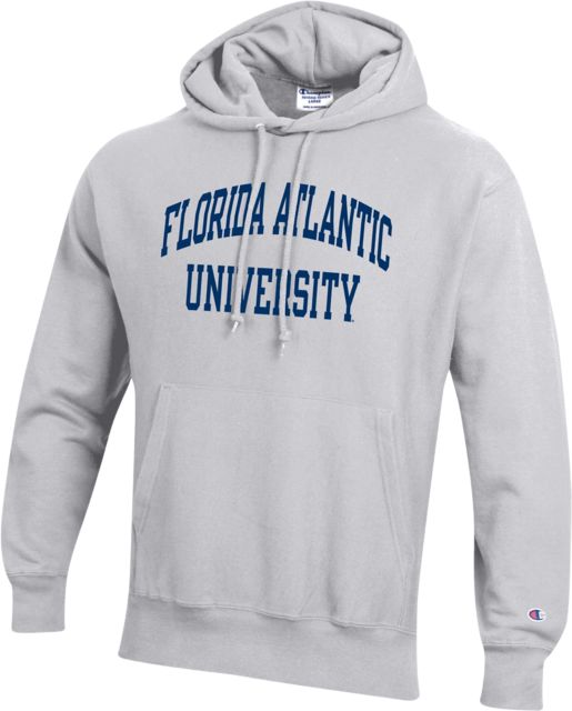 Florida Atlantic University Reverse Weave Hooded Sweatshirt