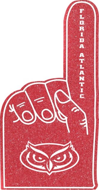 Florida Atlantic University Owls Foam Hand