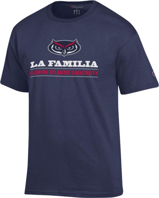 Florida Atlantic University Owls Familia Short Sleeve T-Shirt